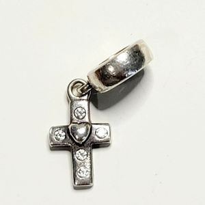 PANDORA CROSS DANGLE CHARM